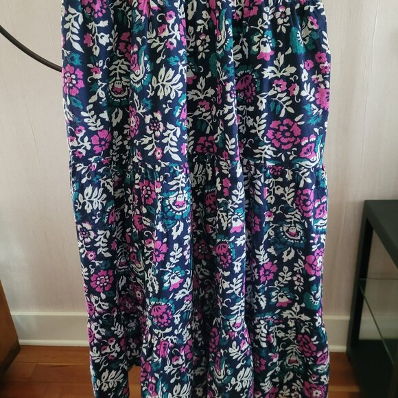 Rails Tiered Midi Elastic Waist Skirt - Picture 1 of 10